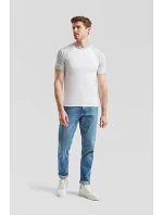 Baseball T tričko white/red model 22532793 - Fruit of the Loom Baseball T tričko white/red model 22532793 - Fruit of the Loom