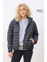 SOL'S Jacket Women Lehká dámská prošívaná bunda s kapucí black model 22449949 SOL'S Jacket Women Lehká dámská prošívaná bunda s kapucí black model 22449949