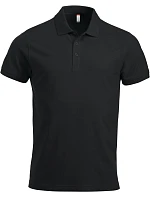 Classic S/S Pánské piqué polo z těžké bavlny black model 22457040 - Clique