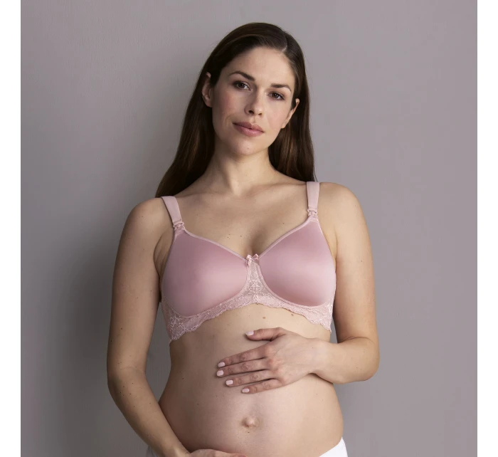 Miss Lovely podprsenka na kojení s pěnovou výztuží model 10621429 rosewood - Anita Maternity