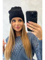 Dámská čepice  černá model 18751595 - K-Fashion
