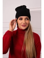 Dámska čiapka Irmina K333 čierna Dámska čiapka Irmina K333 čierna