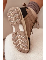 Dámské Trekingové Boty Big Star model 21705988 Béžové - Big Star Shoes Dámské Trekingové Boty Big Star model 21705988 Béžové - Big Star Shoes