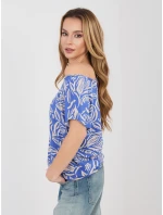 T shirt model 22031391 ciemny niebieski - FPrice