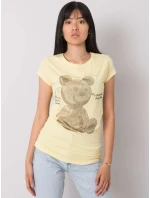 Tričko EM TS ES 21 531.14 svetlo žltá