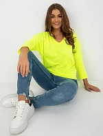 Blúzka RV BZ 7663.05 fluo žltá