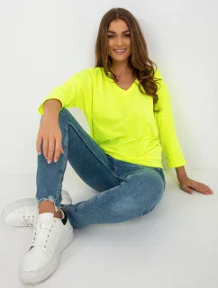 Blúzka RV BZ 7663.05 fluo žltá