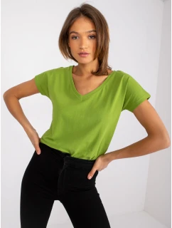 Tričko RV TS 4832.42P svetlo zelená