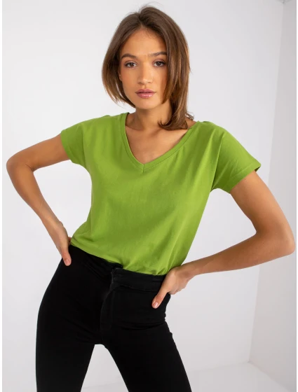 Tričko RV TS model 14823245 světle zelená - FPrice Tričko RV TS model 14823245 světle zelená - FPrice