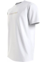 Pánske tričko s logom CREW NECK KM0KM00960YCD - Calvin Klein