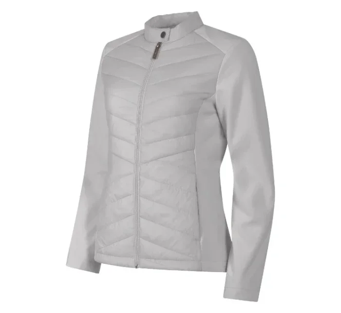 Cross hybridná bunda strieborná šedá