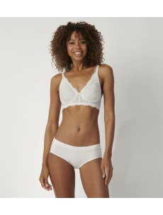 Dámske nohavičky Smart Natural Hipster EX - WHITE - TRIUMPH WHITE - TRIUMPH