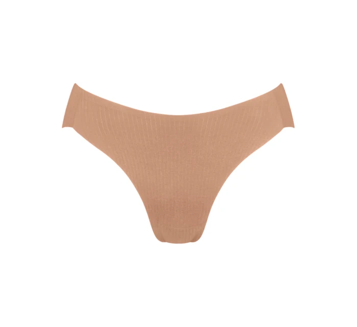 Dámske nohavičky ZERO Feel Pure High leg - BROWN - svetlohnedá 00CM - SLOGGI Dámske nohavičky ZERO Feel Pure High leg - BROWN - svetlohnedá 00CM - SLOGGI