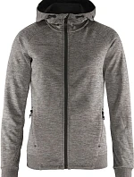 Craft Corporate ADV Unify Hoodie Jacket W Dámska bunda s kapucňou 81.9133 tmavošedá melírovaná