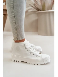 Dámske tenisky s členkom Big Star White