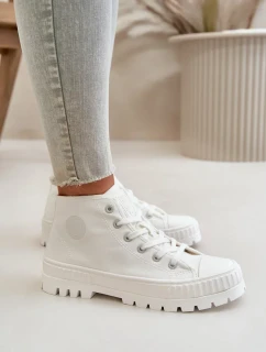 Dámske tenisky s členkom Big Star White