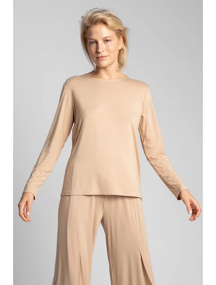 Dámská halenka model 18945082 tělová - LaLupa Dámská halenka model 18945082 tělová - LaLupa