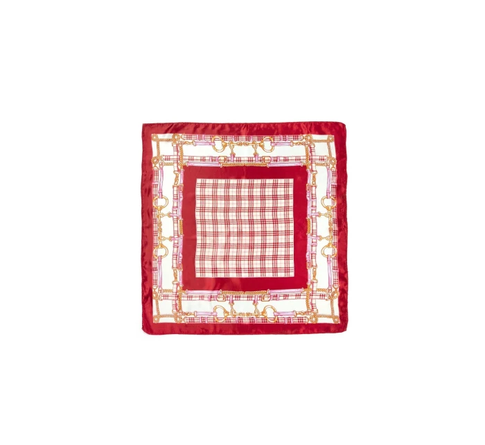 Art Of Polo saténová kockovaná šatka 20960