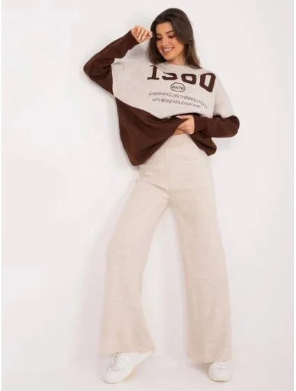 dámský dvoudílný komplet s volným svetrem model 19769932 - Factory Price