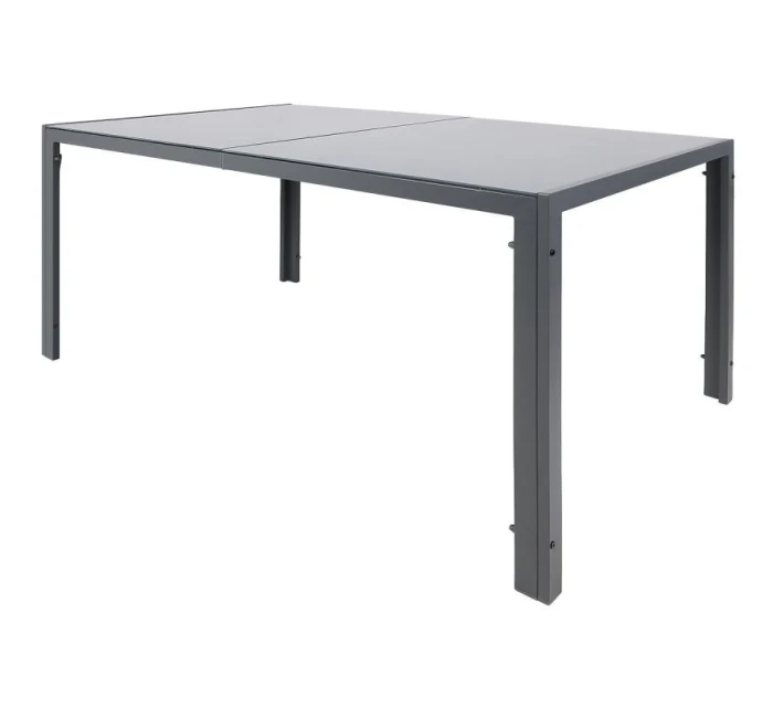 ZÁHRADNÝ STÔL 150x90x73 cm tmavosivý