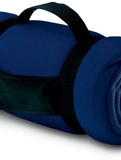 SOL'S Stavenger Fleecová deka 25.4342 francúzska námornícka modrá