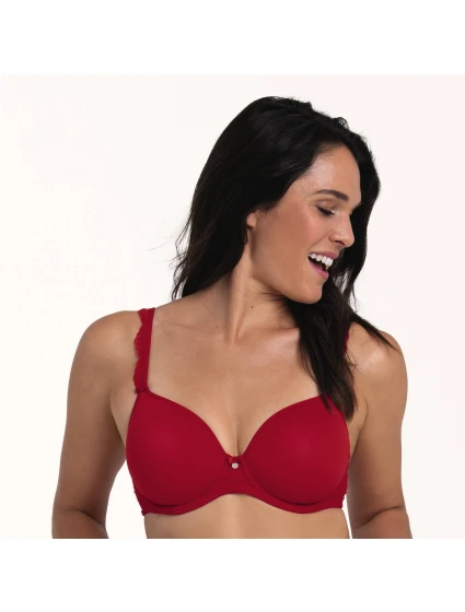 Selma podprsenka s kosticí košíčky se  červená  model 21218949 - RosaFaia