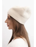 Dámská zimní čepice z vlny s a prodlouženými stranami fialová model 21865184 - K-Fashion