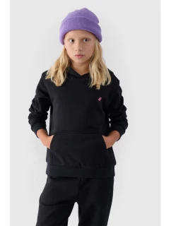 Dívčí Mikina S Hladká Černá model 21673504 - 4F