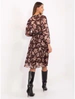 Šaty IT SK 10536 1.16P hnedé Šaty IT SK 10536 1.16P hnedé