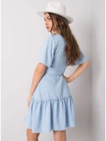 Šaty LK SK model 20822427 modrá - FPrice Šaty LK SK model 20822427 modrá - FPrice