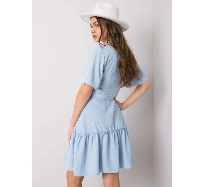 Šaty LK SK model 20822427 modrá - FPrice Šaty LK SK model 20822427 modrá - FPrice