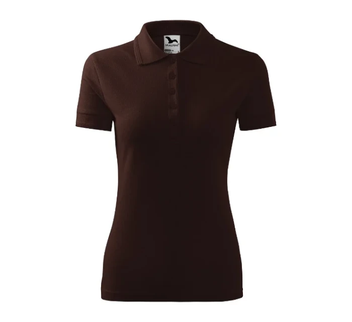 Dámska polokošeľa Pique Coffee