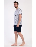 Pánske pyžamové šortky Surfovanie