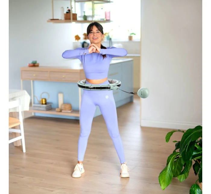 Hula Hop HMS HHM13 s magnetmi, závažím a zeleným počítadlom Hula Hop HMS HHM13 s magnetmi, závažím a zeleným počítadlom