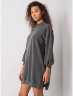 Šaty RV SK model 17508489 tmavě šedá - FPrice Šaty RV SK model 17508489 tmavě šedá - FPrice