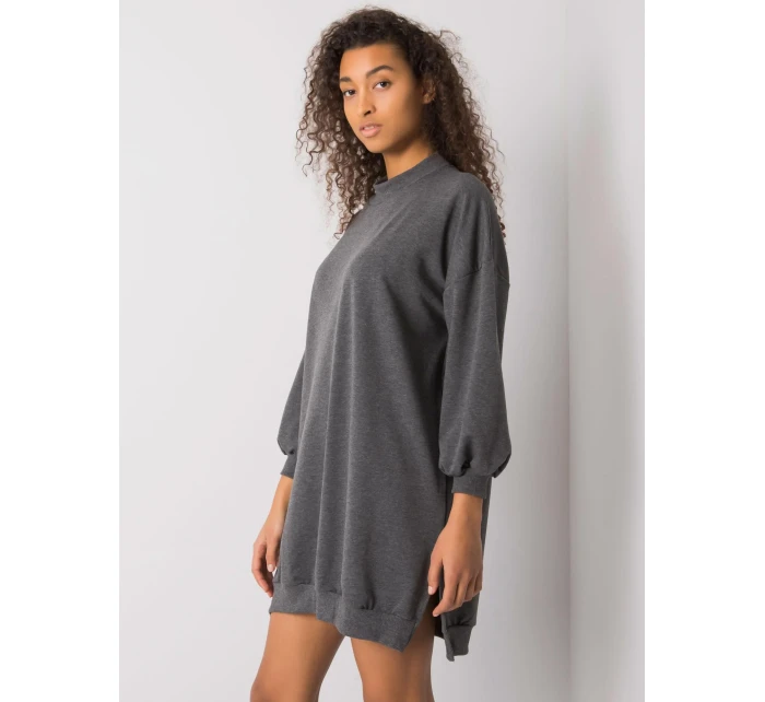 Šaty RV SK model 17508489 tmavě šedá - FPrice Šaty RV SK model 17508489 tmavě šedá - FPrice