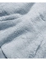 Teplý blankytný teplákový dámsky komplet (YP-1104)