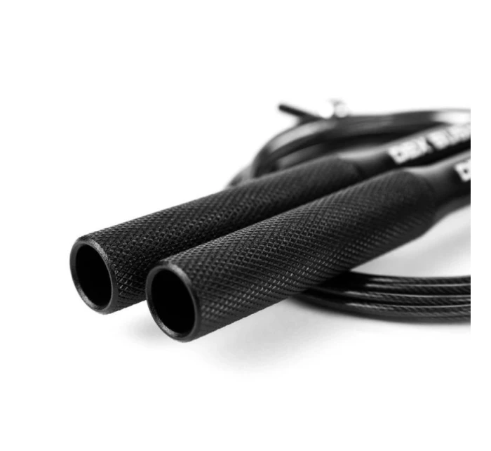 Hliníkové švihadlo s oceľovým lanom DBX Pro Black + puzdro Hliníkové švihadlo s oceľovým lanom DBX Pro Black + puzdro