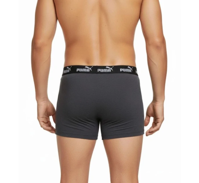 Pánske boxerky Puma 2-Pack zelená šedá pohodlná bavlna Pánske boxerky Puma 2-Pack zelená šedá pohodlná bavlna