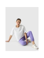 Dámske tričko oversize s 4F 4FRSS24TTSHF2089-11S