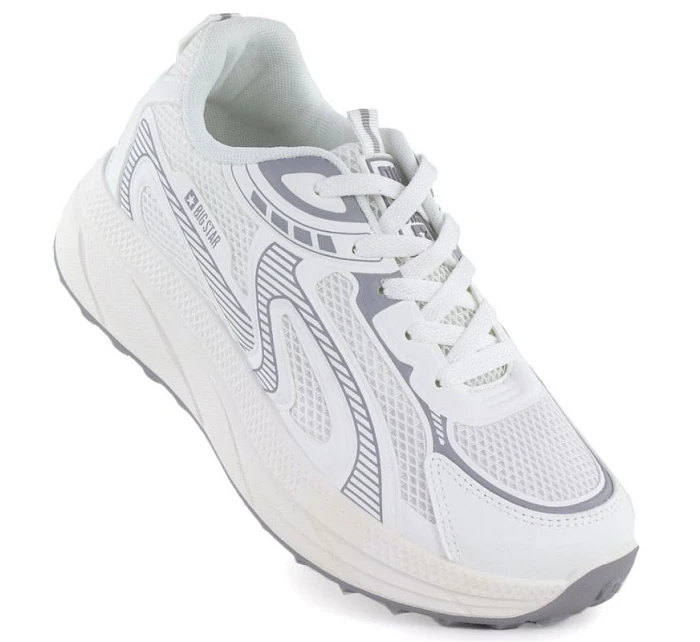 Dámská sportovní obuv na platformě bílá model 22060672 - Big Star