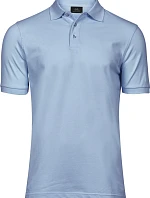 Tee Jays TJ 1405 Pánske luxusné ťažké strečové piqué polo tričko 18.1405 svetlo modré