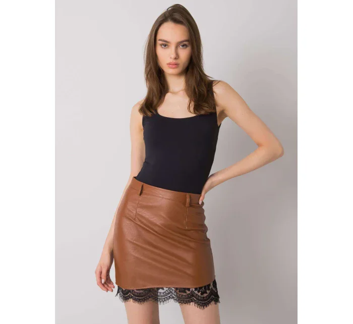 Spódnica DHJ SD model 20961760 brązowy - FPrice