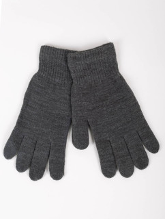 Yoclub Dámské základní šedé rukavice RED-MAG2K-0050-007 Grey
