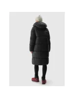 Dámska dlhá bunda W 4FWAW24TDJAF475-20S čierna - 4F