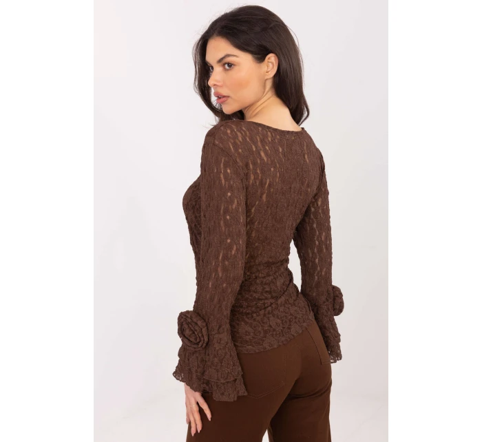 Hodvábna blúzka model 222739 Taliansko Moda