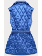 Dámská vesta v chrpové barvě s límcem model 15815157 - Ann Gissy