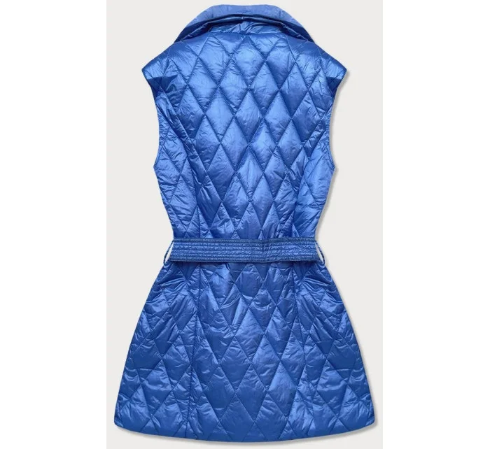 Dámská vesta v chrpové barvě s límcem model 15815157 - Ann Gissy