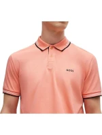 Pánske červené polo tričko BOSS Paul Open Red slim fit (50506193-649)