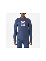 MILLET M Chamonix Tri Ts Ls tričko námornícka modrá pánske